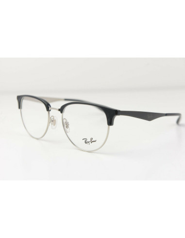 Ray Ban Oftalmico Rb6396 2932 Clubmaster Negro Plateado Icon | Sunn...