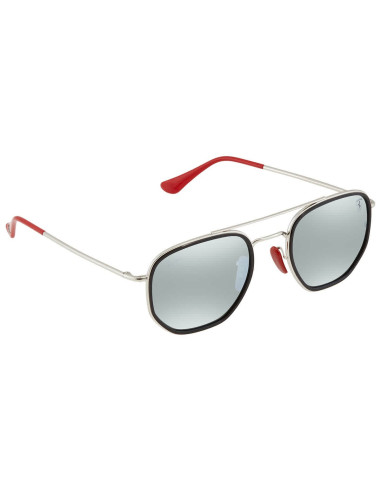 Ray Ban RB3748M F03130 The Marshal Scuderia Ferrari Plateado | Sunn...