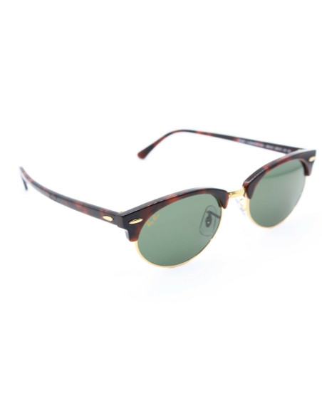 Ray Ban RB3946 130431 CLUBMASTER OVAL LEGEND GOLD G-15 Carey | Sunn...