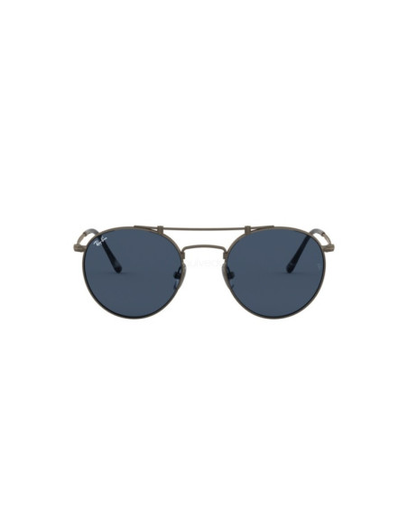 Ray Ban RB8147 9138T0 Round Titanium Azul Pewter Original | Sunnies...