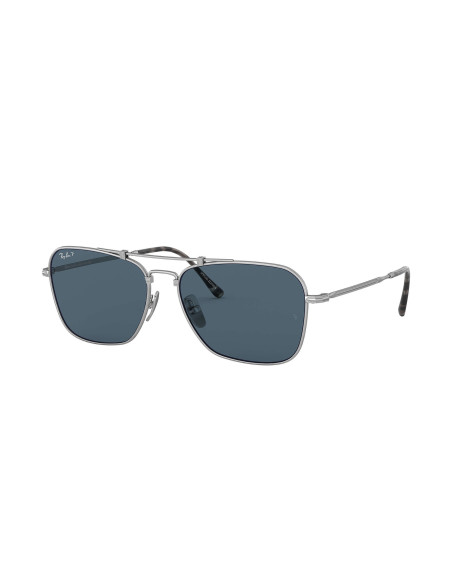 Ray Ban RB8136M 9165 Caravan Titanium Azul Plata Polarizado | Sunni...