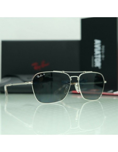 Ray Ban RB8136M 9165 Caravan Titanium Azul Plata Polarizado | Sunni...
