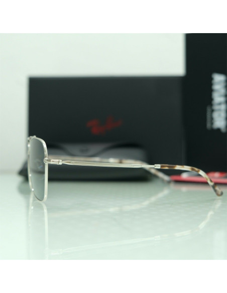 Ray Ban RB8136M 9165 Caravan Titanium Azul Plata Polarizado | Sunni...