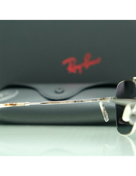 Ray Ban RB8136M 9165 Caravan Titanium Azul Plata Polarizado | Sunni...