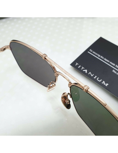 Ray Ban RB8136M 9143 Caravan Titanium G-15 Dorado Polarizado | Sunn...