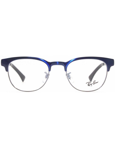 Ray Ban Oftalmico Rb6317 2863 Clubmaster Metal Azul Plata | Sunnies...