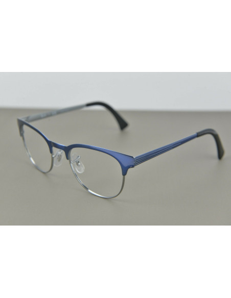 Ray Ban Oftalmico Rb6317 2863 Clubmaster Metal Azul Plata | Sunnies...