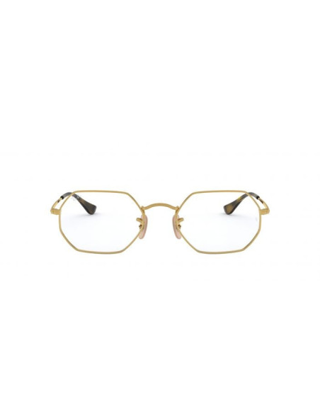 Ray Ban Oftalmico Rb6456 2500 Octagonal Carey Dorado | Sunnies.uno