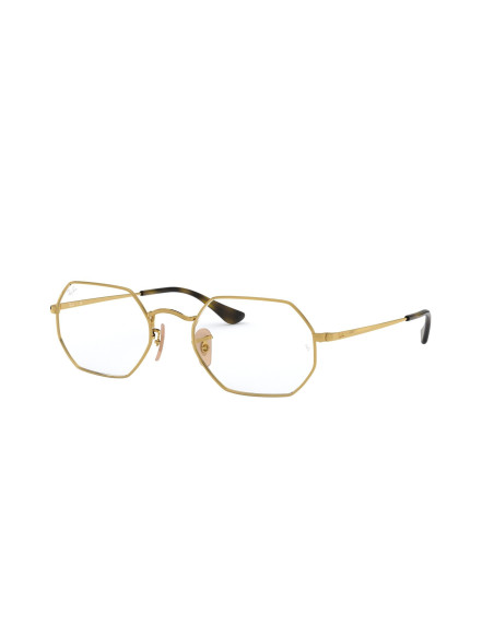 Ray Ban Oftalmico Rb6456 2500 Octagonal Carey Dorado | Sunnies.uno
