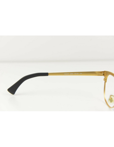 Ray Ban Oftalmico Rb6317 2833 Clubmaster Metal Negro Dorado | Sunni...