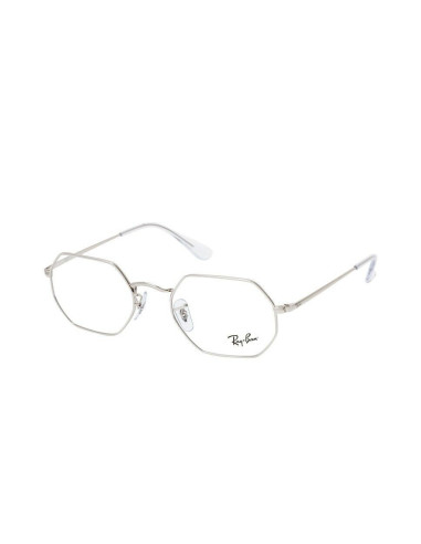 Ray Ban Oftalmico Rb6456 2501 Octagonal Plata Original | Sunnies.uno