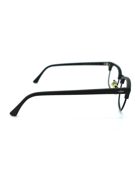 Ray Ban Oftálmico Rb5154 2077 Clubmaster Negro Mate Gris | Sunnies.uno