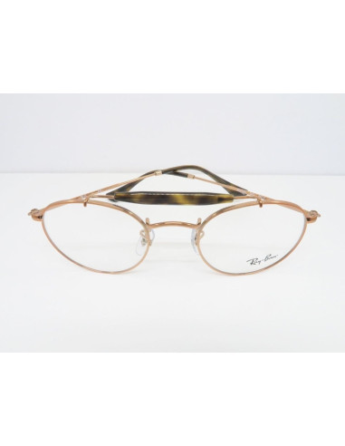 Ray Ban Oftalmico Rb3747v 2943 Round Double Bridge Cobre | Sunnies.uno