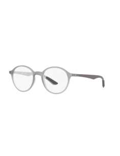 Ray Ban RB8904 5244 Round Metal Gris Plata Fibra de carbono