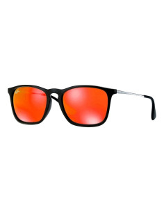 Ray Ban Rb4187 601/6Q Chris Rojo Espejo Negro
