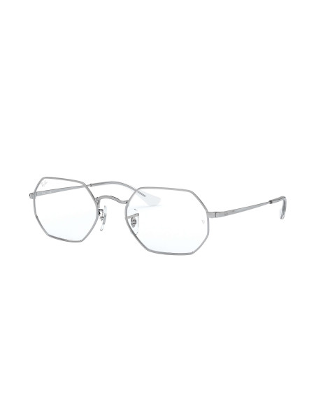 Ray Ban Oftalmico Rb6456 2501 Octagonal Plata Original | Sunnies.uno