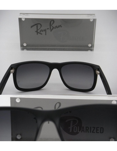 Ray Ban Rb4165 622/t3 Justin Polarizado Gris Degradado | Sunnies.uno