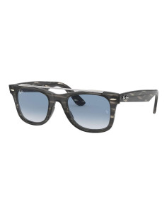 Ray Ban Rb4540 6412/3f Wayfarer Double Bridge Carey Gris Azu | Sunn...