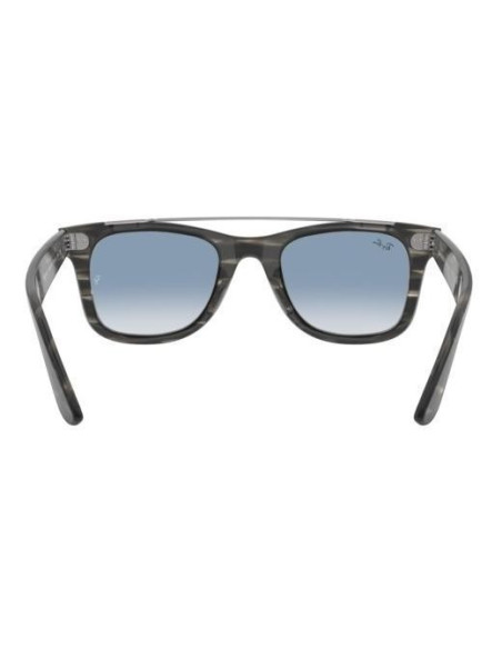 Ray Ban Rb4540 6412/3f Wayfarer Double Bridge Carey Gris Azu | Sunn...