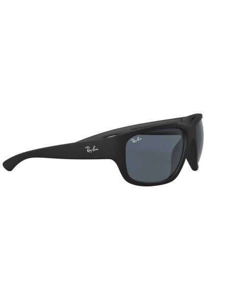 Ray Ban Rb4300 601s/r5 Square Oversized Negro Mate Gris | Sunnies...