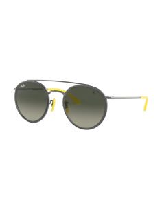 Ray Ban Rb3647 F030/71 Round Duble Bridge Scuderia Ferrari Gris degradado | Sunnies...