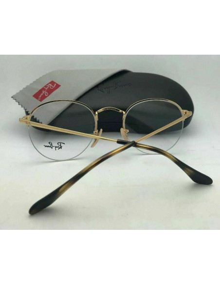 Ray Ban Oftalmico Rb3947v 2500 Round Gaze Dorado Carey5 | Sunnies...