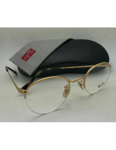 Ray Ban Oftalmico Rb3947v 2500 Round Gaze Dorado Carey5 | Sunnies...