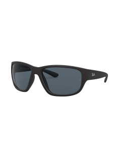 Ray Ban Rb4300 601s/r5 Square Oversized Negro Mate Gris | Sunnies...