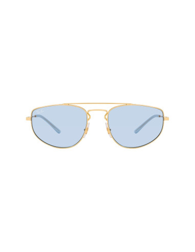 Ray Ban RB3668 001/Q2 Square Shape Azul Transparente Dorado | Sunnie...