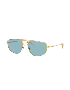 Ray Ban RB3668 001/Q2 Square Shape Azul Transparente Dorado | Sunnie...