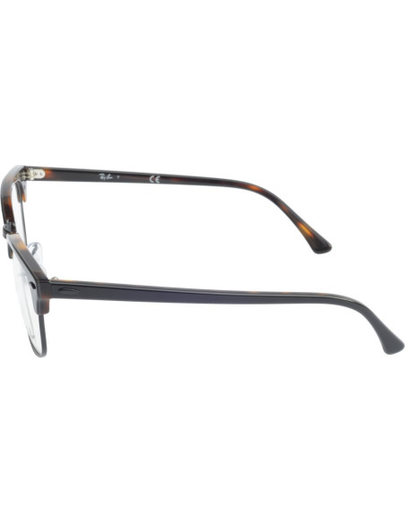 Ray Ban Oftalmico Rb5154 5909  Clubmaster Negro Carey Gris | Sunnies...