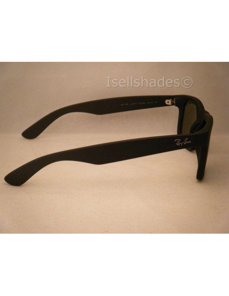 Ray Ban Rb4165 622/55 Justin Negro Mate Azul Espejo Original | Sunn...