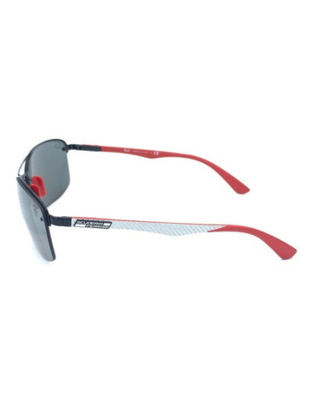 Ray Ban Rb3617m F009/6G Scuderia Ferrari Gris Espejo Rojo | Sunn...