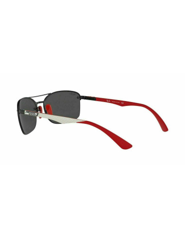 Ray Ban Rb3617m F009/6G Scuderia Ferrari Gris Espejo Rojo | Sunn...