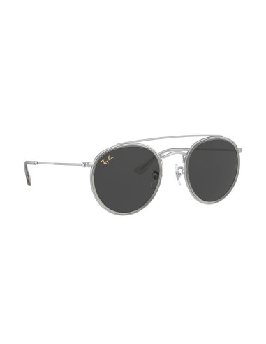 Ray Ban Rb3647n 921231 Round Double Bridge Negro Clasico | Sunnie...