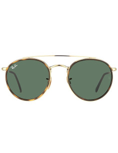 Ray Ban Rb3647n 001 Round Double Bridge Negro G-15 Dorado | Sunnies.uno 2