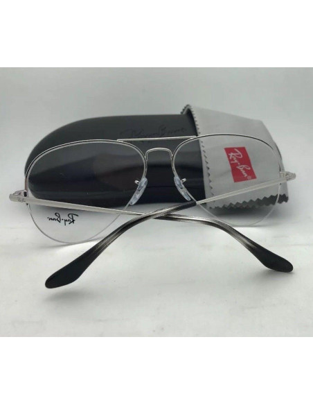 Ray Ban Oftalmico Rb6589 2501 Aviator Gaze Plateado Original | Sunn...