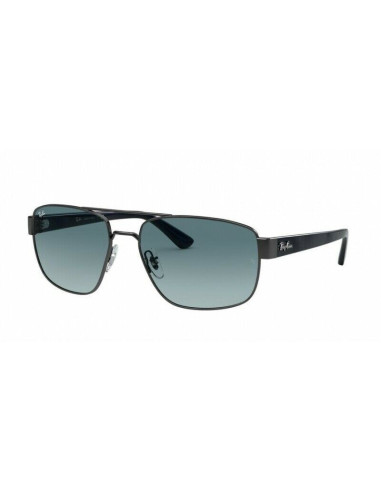 Ray Ban Rb3663 004/3M Square Shape Azul degradado Plateado Negro