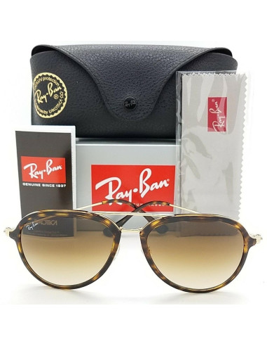 Ray Ban Rb4298 710/51 Aviator Highstreet Carey Cafe Gradient | Sunn...