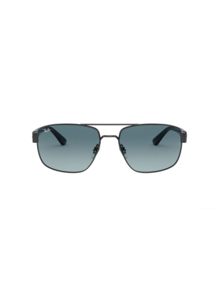Ray Ban Rb3663 004/3M Square Shape Azul degradado Plateado Negro