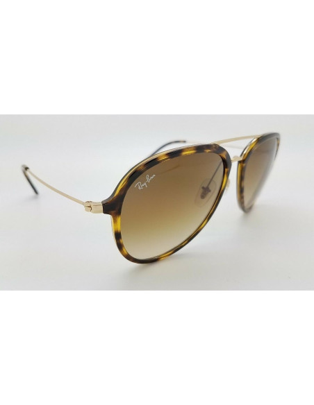Ray Ban Rb4298 710/51 Aviator Highstreet Carey Cafe Gradient | Sunn...