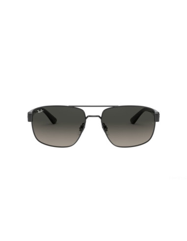 Ray Ban Rb3663 004/71 Square Shape Gris degradado Plateado Negro