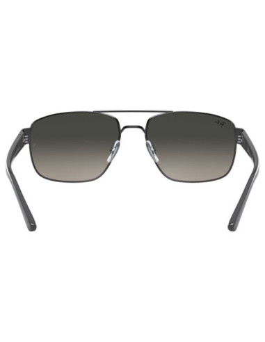 Ray Ban Rb3663 004/71 Square Shape Gris degradado Plateado Negro