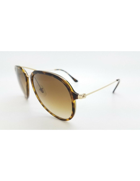 Ray Ban Rb4298 710/51 Aviator Highstreet Carey Cafe Gradient | Sunn...