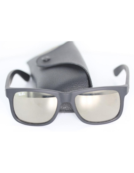 Ray Ban Rb4165 622/5a Justin Cobre Espejo Negro Mate Icon