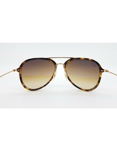 Ray Ban Rb4298 710/51 Aviator Highstreet Carey Cafe Gradient | Sunn...