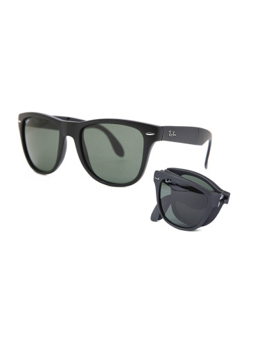 Ray Ban Rb4105 601S Wayfarer Folding Negro Mate G-15 Original