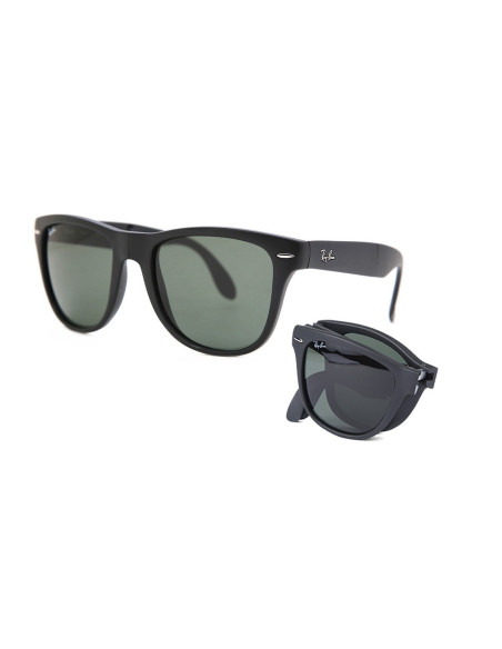 Ray Ban Rb4105 601S Wayfarer Folding Negro Mate G-15 Original