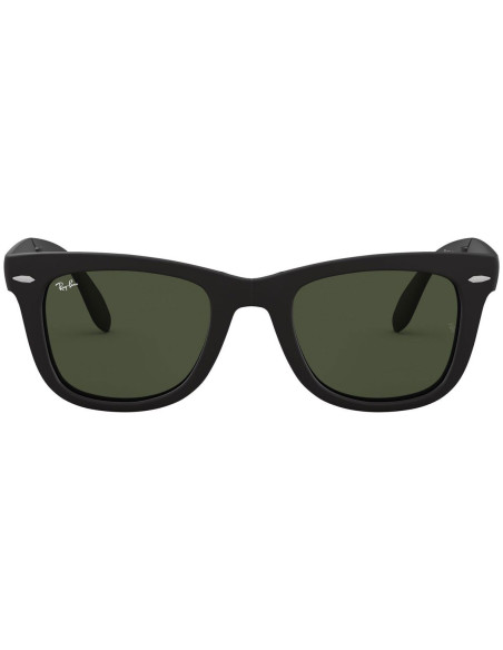 Ray Ban Rb4105 601S Wayfarer Folding Negro Mate G-15 Original