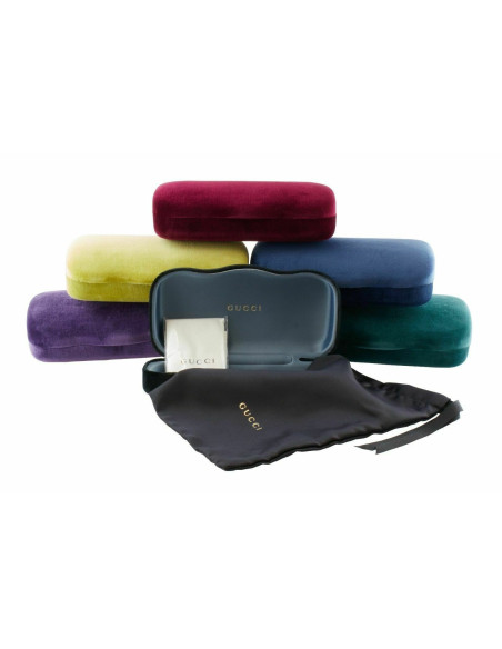 Gucci Gg0080s 002 Oval Oversized Negro Degradado Original